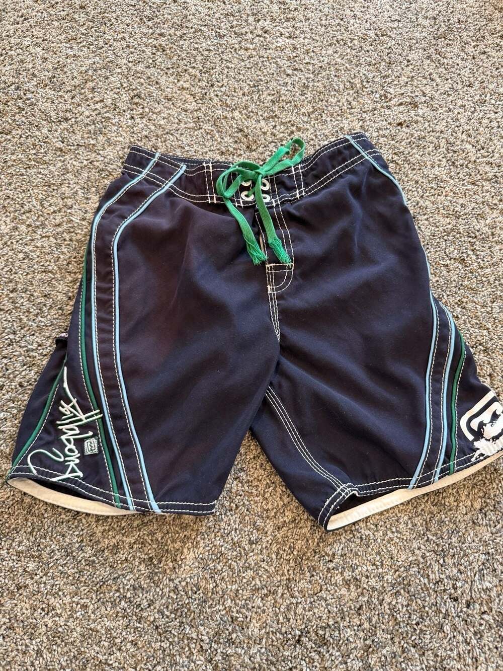 Kids Y2K Billabong Board Shorts Size 7/XL
